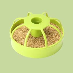 Alimentador automático de grande capacidade, alimento aquático para pássaros de estimação, papagaios, estorninhos, galinhas, hamsters, acessórios alimentadores de pássaros, 1pc - Image 5