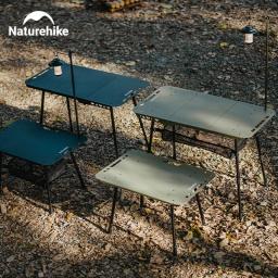 Naturehike 2025 nova mesa de acampamento igt pendurado lanterna pólo mesa dobrável altura ajustável alta carga ao ar livre piquenique luz mesa - Image 6