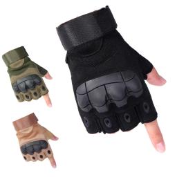 Luvas de Ciclismo e Caça Metade do Dedo para Homens e Mulheres, Acessórios MTB, Esportes ao Ar Livre, Acampamento, Caminhadas, Motocicleta, Bicicleta, Bicicleta - Image 5