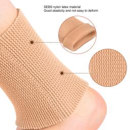 Tornozelo gel mangas acolchoadas meias de skate, almofada do pé para patinação artística, hóquei no gelo ou inline patinação equitação - Image 5