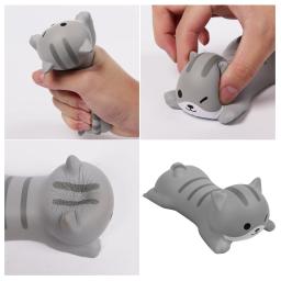 Cute Cat Wrist Rest Suporte para Mouse, ergonômico, espuma macia de memória, travesseiro rosa, material de escritório, brinquedos de descompressão - Image 2