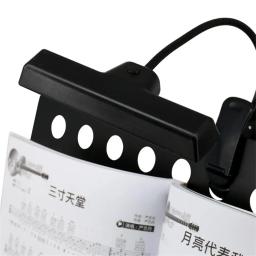 Led portátil flexível pontuação luz guitarra piano clip-on para música suporte de proteção para os olhos poupança de energia inteligente escurecimento luz - Image 4