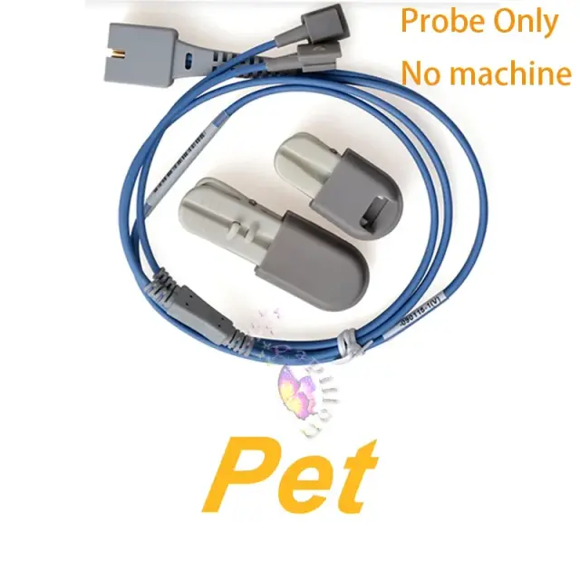 Oxímetro de Pulso Portátil para Veterinários: Monitor de Frequência Cardíaca com Memória para Animais Adultos e Neonatais em Clínicas e Hospitais