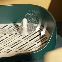 WC portátil para cães pequenos e gatos, penico interior, suporte da almofada, bandeja, pet fornecimentos, cachorro - Image 5