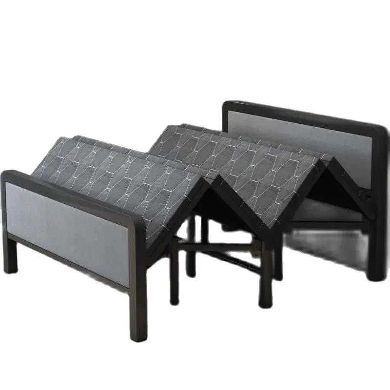 Conjuntos de cama de cochilo para quarto, cama dobrável L, cama de casal para casa, hotel simples, intervalo meio-dia, escritório, camas, conjuntos - Image 1