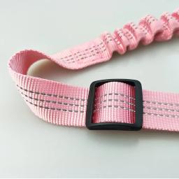 Cinto de segurança ajustável para cães e gatos, cinto de segurança do veículo, Pet Supplies, arnês, alavanca segura, colar de tração, cachorro - Image 4