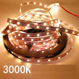 Fita LED RGB flexível para espelho de festa, tira segura, fita macia, vermelho, verde, azul, amarelo, rosa, feriado, 5m, 3V, 3V, 3.7V, 5V, 6V, 9V, 2835, 60 LEDs - Image 4