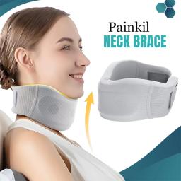 Almofada Ortopédica Cinta De Pescoço, Suporte Cervical, Trator Corretor De Postura, Cinta De Pescoço, Colar Cervical, Alívio Da Dor, Pressão - Image 2