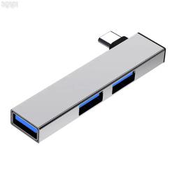 Estação de ancoragem USB para computador, 3-em 1, velocidade de 5,0Gbps, 3 portas de expansão Dock Hub, OTG, USB 3.0, tipo C, 3.0 a 3 USB para PC, laptop - Image 1