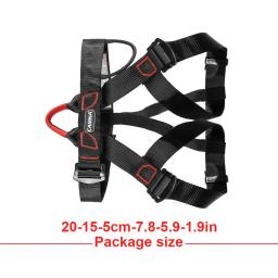 Equipamento profissional de escalada arnês, Cinto seguro meio corpo conveniente, Equipamento de proteção firme simples para proteção do esporte ao ar livre - Image 4