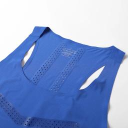 Homens Atletismo Regata, Corrida de Colete, Speed Sports, Camisas de Fitness, Atleta, Atletismo, Maratona, Roupas sem mangas, Singlets - Image 2