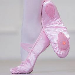 Meninas sapatos de balé crianças chinelos de dança profissional cetim sola macia ballet dança meninas feminino ballet yoga ginásio sapatos de dança - Image 5