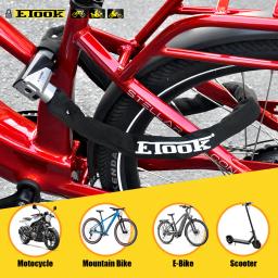 ETOOK-Anti-Roubo Cadeia de Bicicleta, Alta Segurança, Bloqueio com Chave, MTB Acessórios de Bicicleta, Scooter, Motocicleta - Image 6