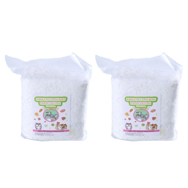 Roupa de Cama Natural para Animais de Estimação 450g com Controle de Odor para Coelhos e Hamsters