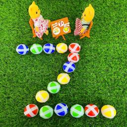 Montessori DartBoard Sticky Ball Target, Brinquedo do jogo de tiro, Ventosa, Lance bola, Catch Interactive Toy, Pai-Filho, 3.4cm, 10Pcs - Image 5