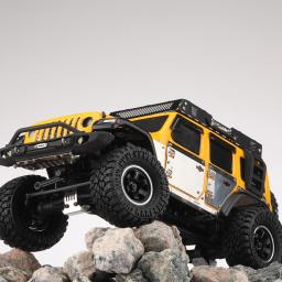 Dj 4 pces micro esteira rolante 1.0 Polegada pneus pneus de terreno de lama macia atualizar para o gladiador axial scx24 bronco deadbolt fcx24 enduro24 - Image 5