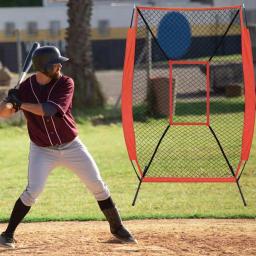 Strike Zone-Baseball Practice Net, Softball, arremesso ajustável, fixação cinta, Bater, rebatidas, captura - Image 3