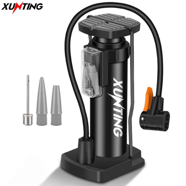 Bomba de Alta Pressão para Bicicleta 140 PSI - Inflador Portátil para MTB e Acessórios de Ciclo