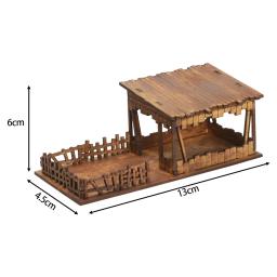 Kits De Modelo De Casa Em Miniatura De Madeira, Layout De Cena DIY, Cenário, Escala 1:72 - Image 6