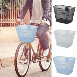 Cesta Anti-Deforma com Parafuso, Armazenamento de Itens, Grande Capacidade Cycling Basket, Acessórios de bicicleta - Image 5