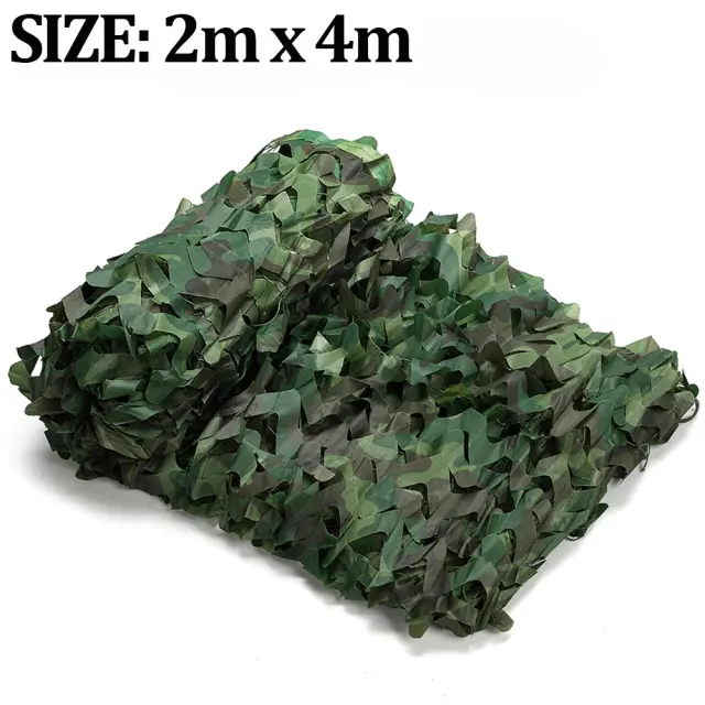Camuflagem Militar: Rede para Acampamento, Treinamento do Exército e Decoração de Jardim