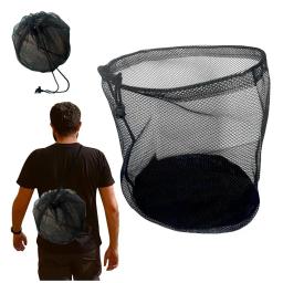 Durável malha esportes armazenamento saco, cordão Sling, cordão, basquetebol, voleibol, transportar solução - Image 2