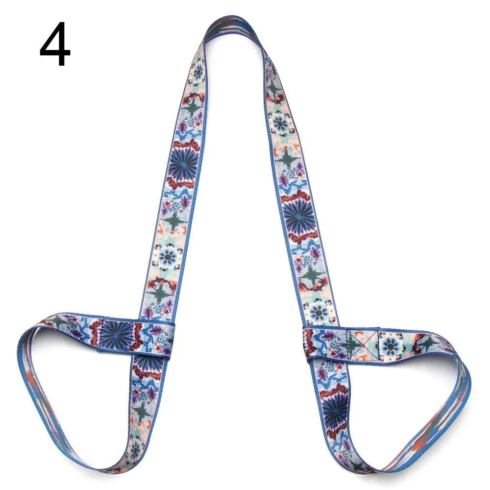 Multicolor Exercício Stretch Belt, Acessórios Esportivos, Yoga Mat Strap Belts, Carry Straps, Sling Ombro - Image 1