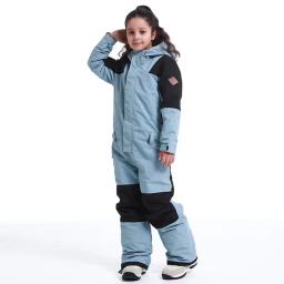 GSOU SNOW -30 ℃   Crianças terno de esqui 2023 inverno jaqueta de snowboard meninos e meninas ao ar livre ternos de neve quente à prova dwaterproof água crianças jaqueta de esqui - Image 3