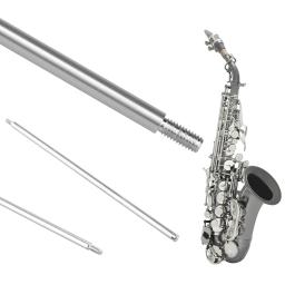 Saxofone Soprano Repair Parts, Sax Reparação Tool Kit, Aço, Sax Soprano Acessórios, Instrumento de Soprano Peças de Reposição, 57Pcs - Image 4