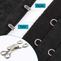 100 conjuntos de ganchos de costura e olhos, 4 tamanhos, ganchos invisíveis, prendedor para sutiã, saia, roupas, reparo, calças, ganchos, ferramenta de fixadores de olhos - Image 6