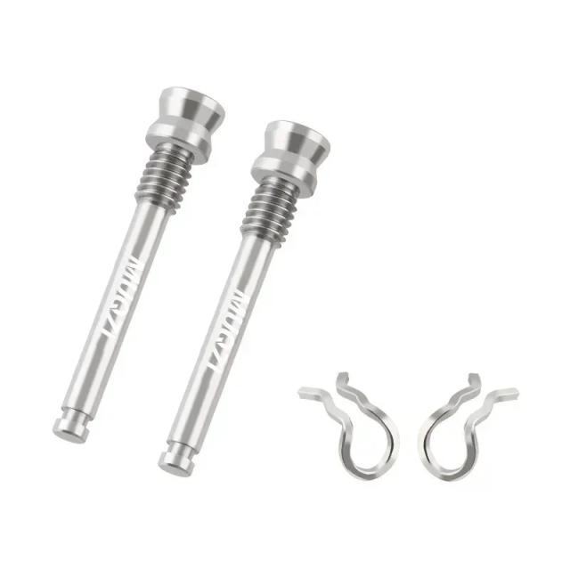 Parafusos Titânio Freio Disco Bicicleta M4x26mm 2 Peças Leve