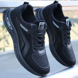 Tênis de corrida leve respirável masculino, tênis esportivo plataforma, moda casual, novo - Image 3