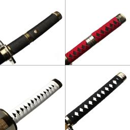 Handmade Anime japonês Cosplay Espada, Espadas Roronoa Zoro, Katana, Shusui, Enma, Kitetsu, Espada Livre, Suporte e Cinto, 104cm, 3 peças - Image 6