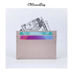 Titular do cartão de crédito de couro PU para homens e mulheres, letras personalizadas, personalizar iniciais, carteira de cartão fino, monograma nome caso, DIY presente - Image 3