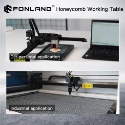 Máquina De Gravura A Laser Ferramenta De Corte De Velocidade Rápida Escultura Honeycomb Mesa De Trabalho 9.5mm Para Máquina De Corte De CO2 Gravador A Laser - Image 6