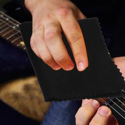12 pçs violino instrumento musical pano de limpeza micro fibra panos preto violoncelo clarinete guitarra mais limpo - Image 5