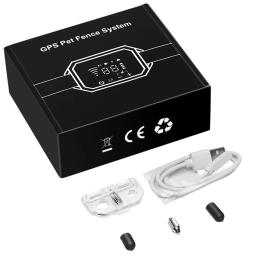 Recarregável sem fio Dog Training Collar, GPS, Dispositivo eletrônico de esgrima, impermeável, Pet, ao ar livre, 100 pés a 3280 pés - Image 6