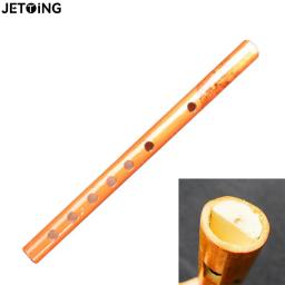 Tradicional chinês bambu flauta para estudantes, 6 buracos clarinete, instrumento musical, madeira cor - Image 5
