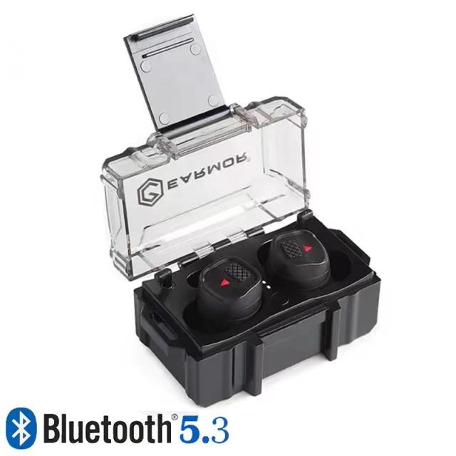 Fones de Ouvido Táticos EARMOR M20T: Bluetooth, Protetor Auditivo Eletrônico para Caça e Tiro ao Ar Livre
