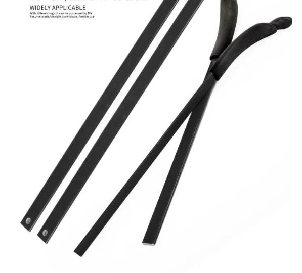 Arco e Seta de Fibra de Vidro Ultraleve com Alta Resistência de 30 a 40 lbs, Dimensões 30mm x 60cm x 5.6mm