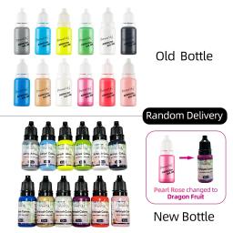 Airbrush Nail Ink, Airbrush Spray, Esmalte Arte Pintura Uso, Pigmento Tintas, Aerografia Kit, Manicure Tool, 12 Cores, 10ml - Image 2