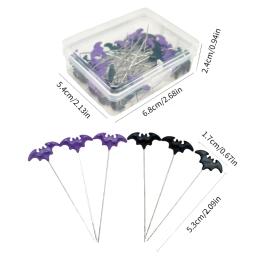 50/100 peças alfinetes costura morcego Halloween para costureira ferramenta patchwork bordado - Image 6