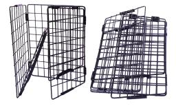 Cesta traseira do triciclo, acessórios dobráveis, 24 ", 26" - Image 3