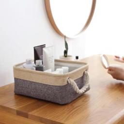 Cesta De Armazenamento De Brinquedo De Estimação Personalizada Caixa De Armazenamento De Brinquedos De Gato E Cão Acessórios De Organizador De Casa Dobrável Cesta De Armazenamento - Image 2