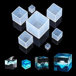 3D Praça Epoxy Resina Fundição Molde, Molde De Silicone, Artesanato De Cristal, Ferramentas De Decoração Para Casa, Artesanato DIY, 15mm-80mm - Image 1