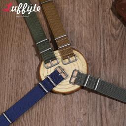 Pulseira de relógio longa de nylon para homens e mulheres, pulseira esportiva militar, acessórios de relógio, 18mm, 20mm, 22mm - Image 5