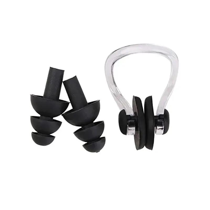 Silicone Nasal Splint para Mergulho e Natação, Earplug impermeável, Máscara Multi Snorkel, Barco de Surf, Acessórios de Piscina - Image 1