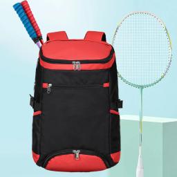 Mochila de tênis de grande capacidade, Raquete para Badminton, Squash Raquetes, Esportes ao ar livre, Raquete Pickleball, 2 Raquetes - Image 2