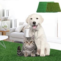 Tapete higiênico para cães, tapete interno para penico, grama, treinamento filhotes, bandeja para banheiro, para cães para - Image 3