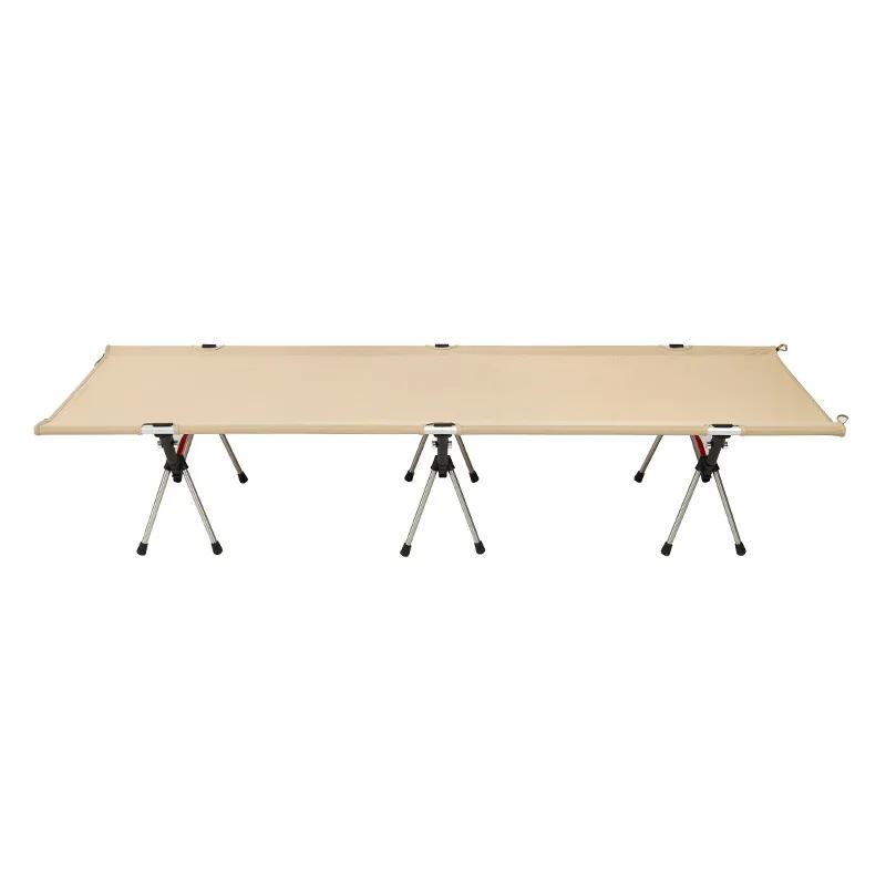 Ultraleve portátil dobrável Camping Bed, alta e baixa, dupla utilização, ao ar livre praia viagem tenda, tenda dormir, Berços de pesca - Image 1
